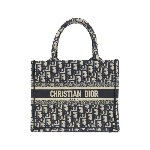 Christian Dior Dior Book Tote Oblique Canvas Bag - Picture 1 of 8